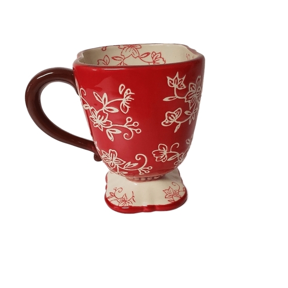 Temptations Floral Lace 14oz mug - Picture 1 of 4